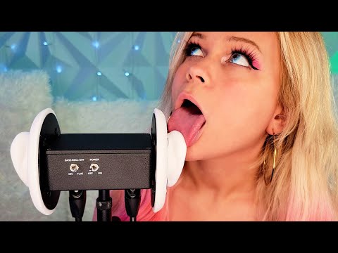 ASMR EAR EATING and LICKING your Ears 😋 Slow and Intense 😋