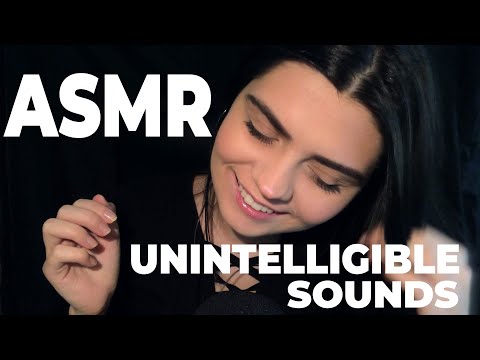 ASMR Unintelligible Whisper/ Brushing