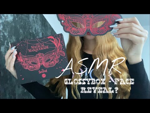 ASMR | FACE REVEAL❓and GLOSSYBOX UNBOXING with whispering💤