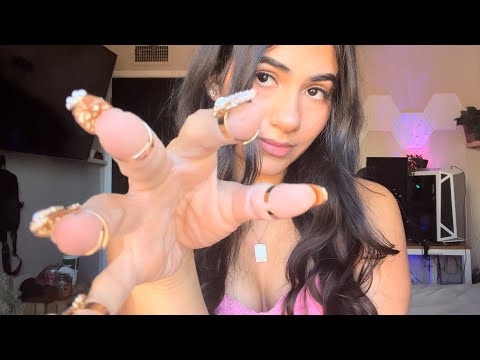 unique tapping with nail rings - tingly deep sounds random items asmr