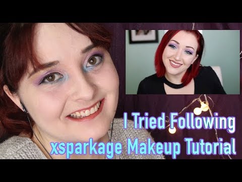 I Tried Following xsparkage Makeup Tutorial 💄(For ASMR)