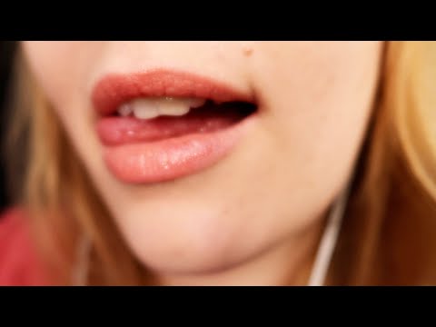 ASMR SILLY LENS KISSING, UNUSUAL MOUTH SOUNDS, LENS FOGGING, EAR TO EAR WHISPERS