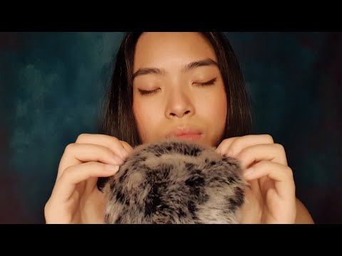 [ASMR] Slowing Down With You ✧ Deep Breathing & Fluffy Mic Touching for Sleep