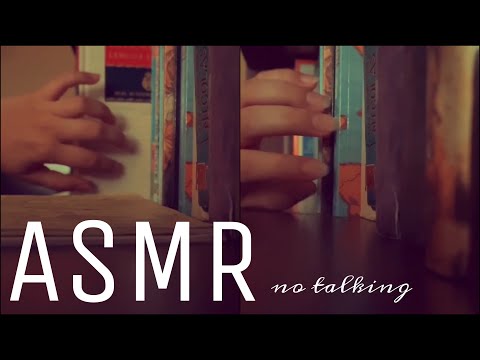 Tapping & Scratching on Books | Lo-fi ASMR | No Talking