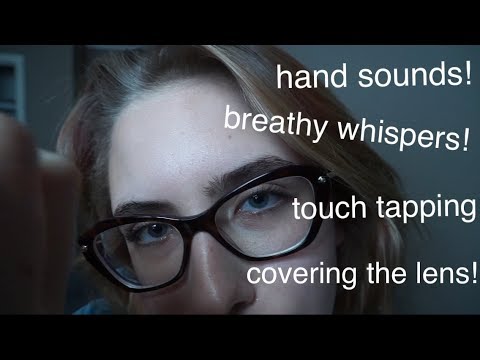 ASMR - Soft trigger words, face touching, gentle tapping
