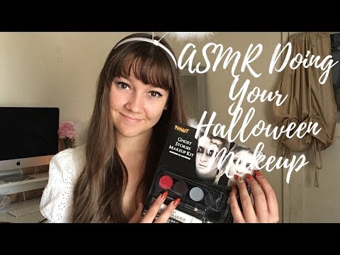 [ASMR] Doing Your Halloween Makeup Roleplay *Soft Spoken*