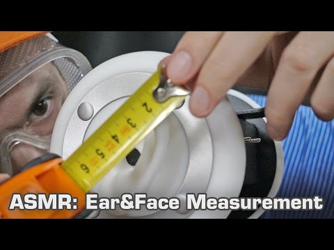 Mandatory Workman Ears and Face Measurement ASMR Role Play ✎