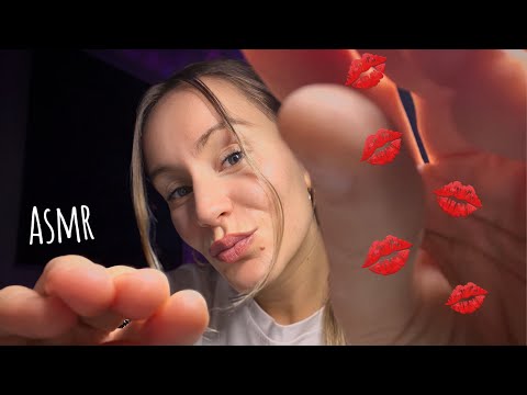 ASMR te lleno de BESITOS💋(besitos con visuales de mi despedida) kiss sounds