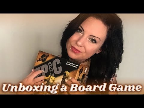 ASMR Board Game Unboxing, Tapping and Showing