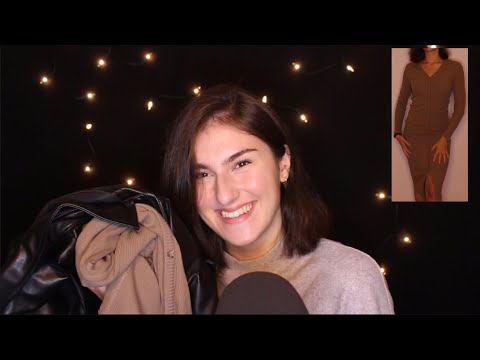 [ASMR] my favourite fall outfits 🍁// fabric sounds, try-on… // IsabellASMR