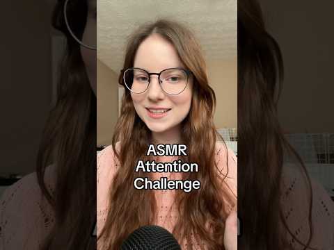ASMR attention challenge. How many times did you count? 💗 #asmr #asmrshorts #asmrsounds #shorts