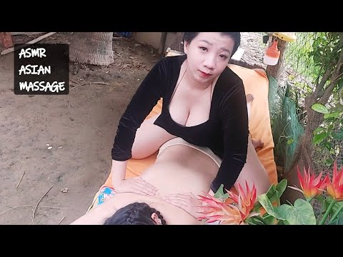 [Nature Asian massage] Her massage in the wild.