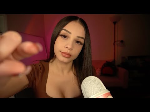 ASMR | BITING AWAY your Negative Energy + Positive Affirmations, Hand Sounds & Ear Cupped Whispers✨