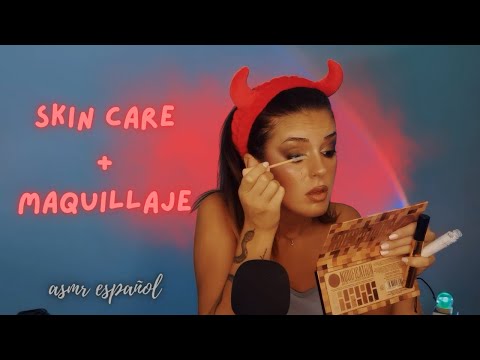 skincare + maquillaje ASMR | ASMR Español