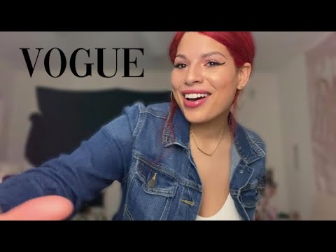 Fashion Blogger writes an article about YOU! |ASMR|