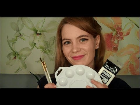 ASMR You Are My Canvas | Painting You with Brushes RP