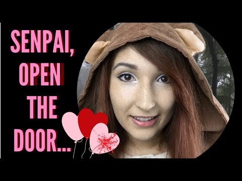 SPOOKY ASMR - YANDERE GIRL [1/2]~ Senpai, Why Won't You Open the Door? ~