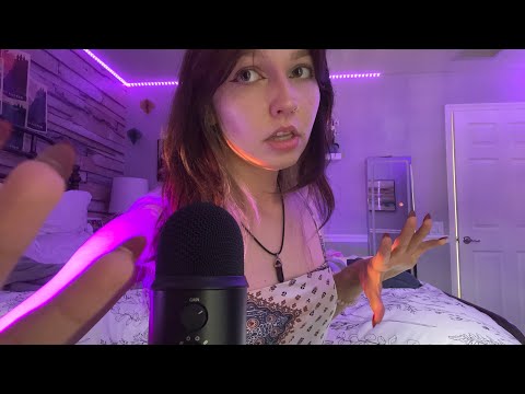 ASMR | *intense tingles* inaudible mouth sounds 🫧🎙️(unintelligible + more)