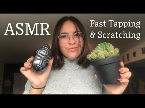 Fast & Aggressive Tapping & Scratching on Random Items & Whispering