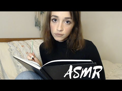 ASMR Roleplay | Moody Art Student Draws You