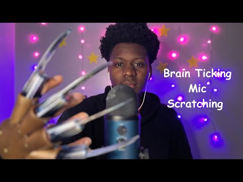 ASMR Mic Scratching With The Most Tingliest Nails Ever (High Sensitivity)