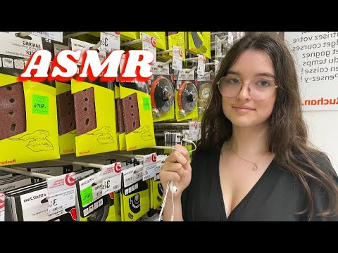 ASMR dans un supermarché 🛒🛍