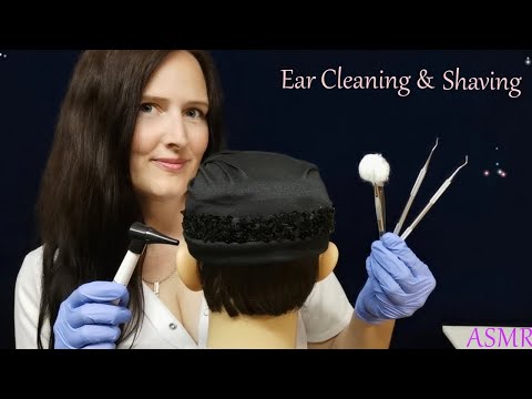 ASMR Intense Ear Cleaning & Ear Shaving (whispered)