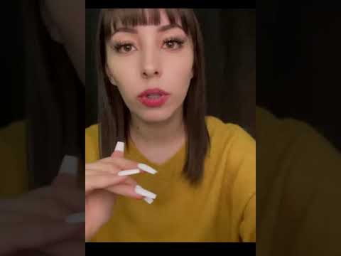 ASMR SHORTS - Dry Mouth Sounds & Hand Movement