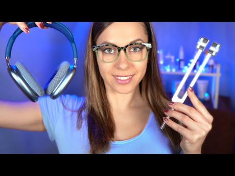 ASMR Holistic Hearing Test 👂 Otoscope, Ear to Ear, Tuning Fork, Roleplay, Personal Attention