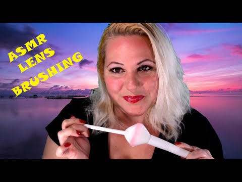 ASMR Brushing Lens and positive affirmations