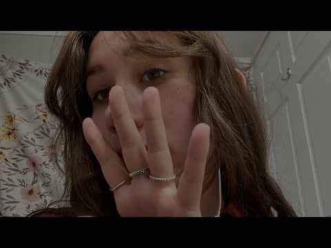 fast and unpredictable mouth sounds and hand movements *lofi asmr*