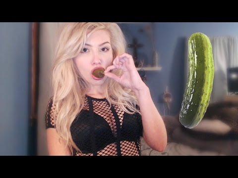 ASMR Pickle Dickle Eating | Mouth Sounds