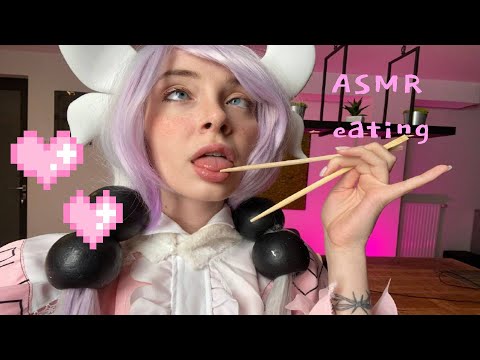 ♡ your cosplay girlfriend eating UDON ASMR ♡