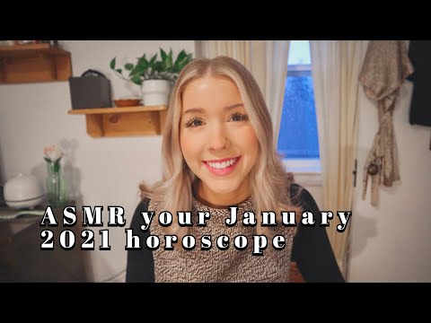 ASMR your january 2021 horoscope