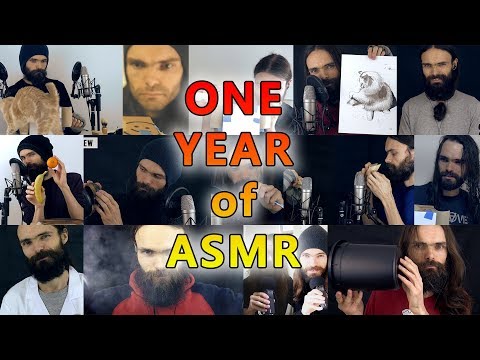 1 Year of ASMR (Evolution video from Simple Whispers to Triggers for Tingles)