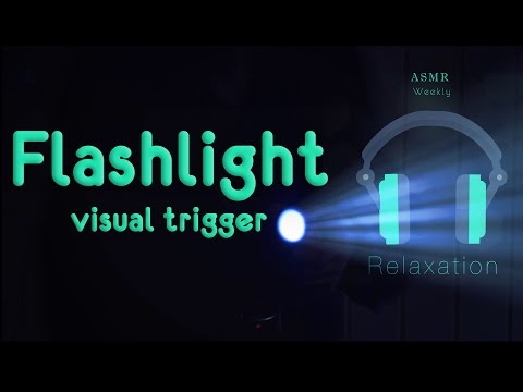 ASMR Flashlight Visual Trigger / Tapping (No Talking) - FIRST VIDEO