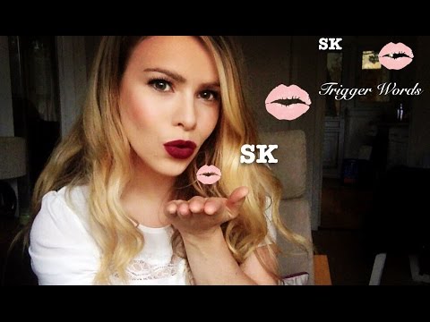 ASMR | Binaural Intense Wet Mouth Sounds and Trigger Words | Whispers, Kisses, Sk
