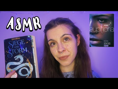 ASMR what I've been reading and watching / book and TV show whispered ramble ✨