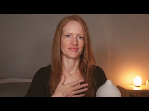 ASMR Fresh Start and Abundance Affirmations with hand movements during a thunderstorm