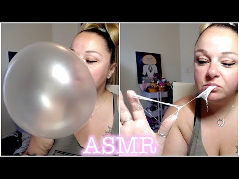 ASMR | Bubblegum Pops | Huge Bubbles | Chewing Sounds | No Talking | Candiikonyt ASMR
