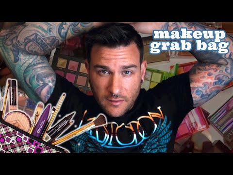 Swatching, Describing & Tasting Random Makeup | Male Whisper Voice ASMR