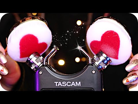 ASMR Tascam EXTRA Deep Ear Triggers ✨ (NO TALKING) Ear Cleaning, Brushing, Crinkling, Mic Tapping +