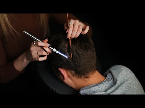 ASMR | SCALP INSPECTION on a REAL person (TINGLY FRIDAY)