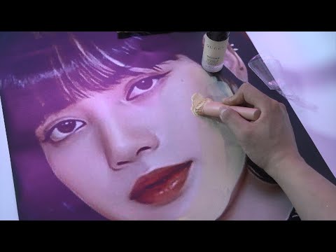 ASMR Doing Blackpink Lisa's Makeup 😍