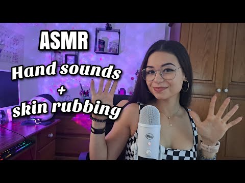 ASMR HAND SOUNDS + SKIN RUBBING!🖐🏼😴 | + MOUTH SOUNDS!🤪 | ASMR en español para dormir | Pandasmr