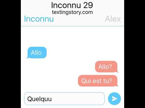 Inconnu 29| histoire d'horreur| texting story