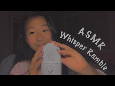[ASMR] Whisper Ramble (Mouth Sounds) - requested