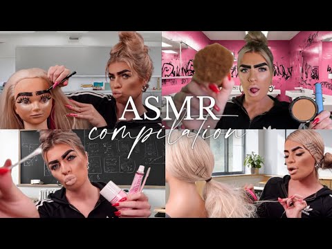 1.5 Hour ASMR British Chav Compilation 💆🏻‍♀️💄 (Hairplay, Makeup & Personal Attention Roleplays)