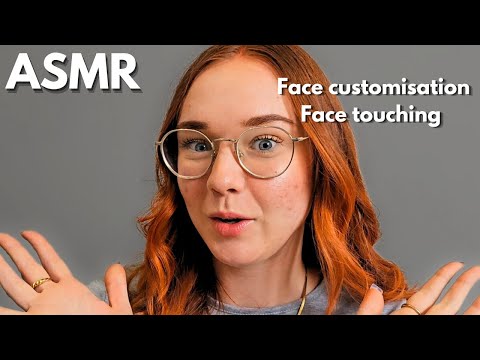 ASMR Face Customisation (Clicks, Whispers & Personal Attention)