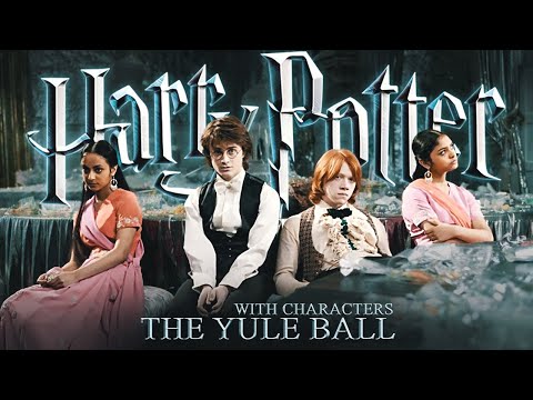 The Yule Ball ❄ Hogwarts Winter Christmas Party🎄 Harry Potter ASMR Ambience + Characters & Dialogue